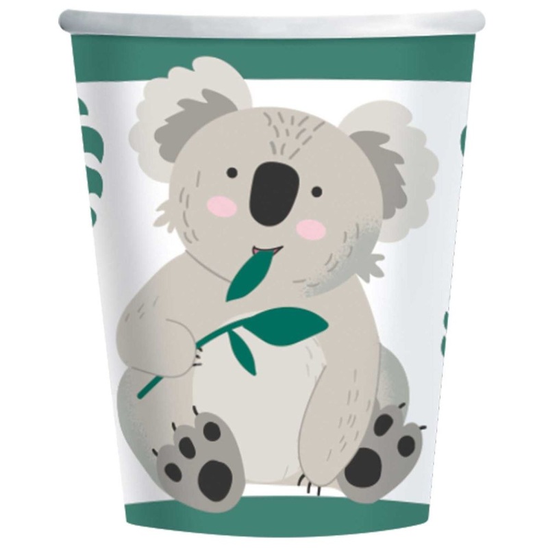 8 paper cups Sweet Koala 250ml