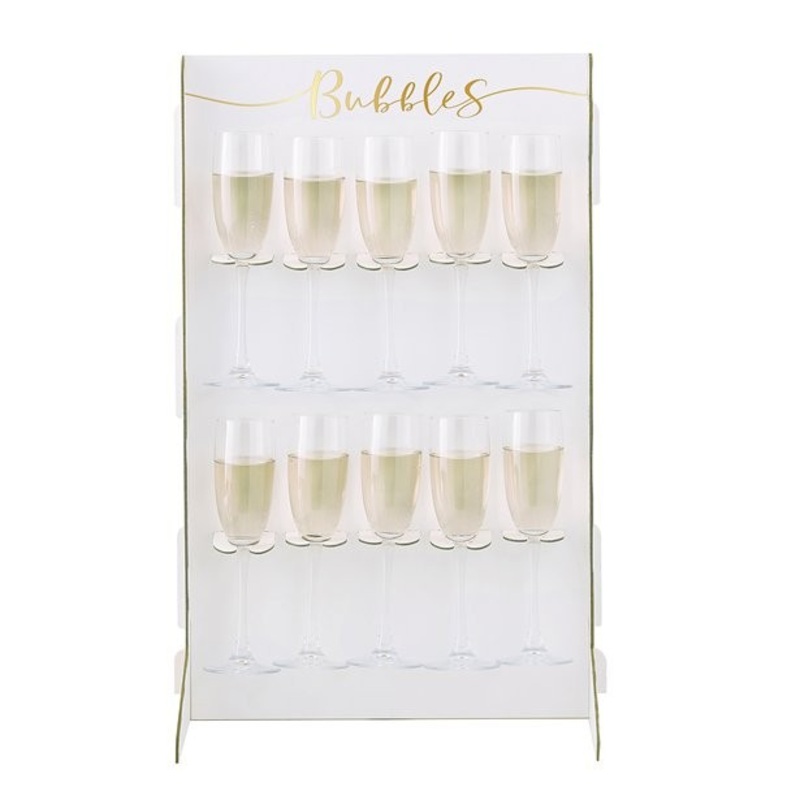 Champagne glass wall cup holder 60cm