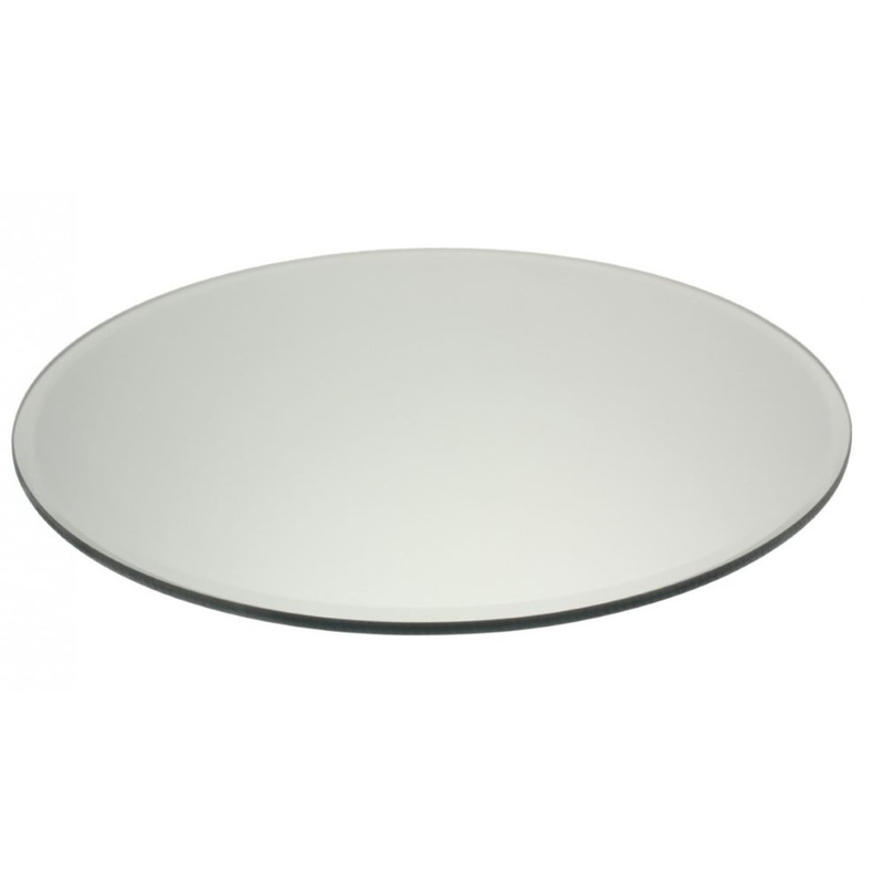 Mirrored serving plate around 40cm