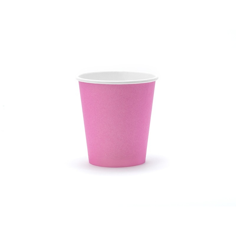 Pinky paper cups 6 pcs