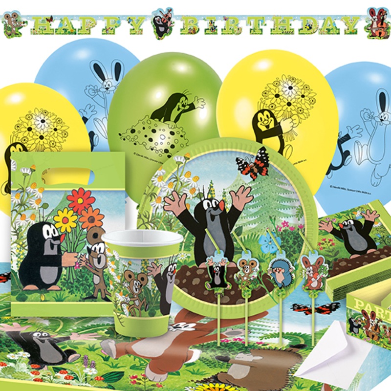 The Little Mole Party Package 68 pcs