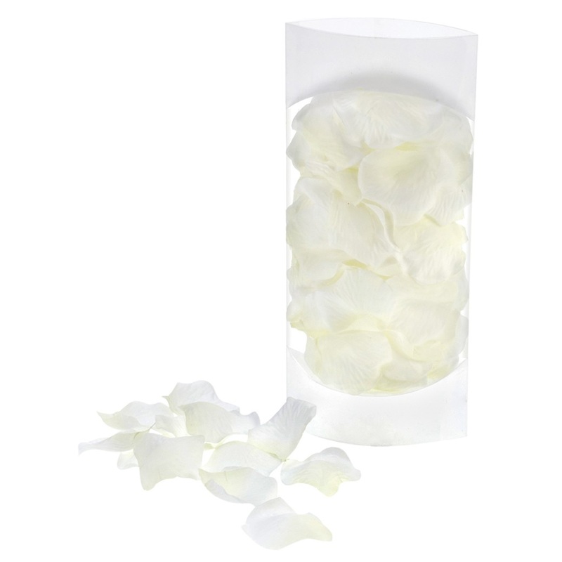 150 rose petals Wedding Dream cream