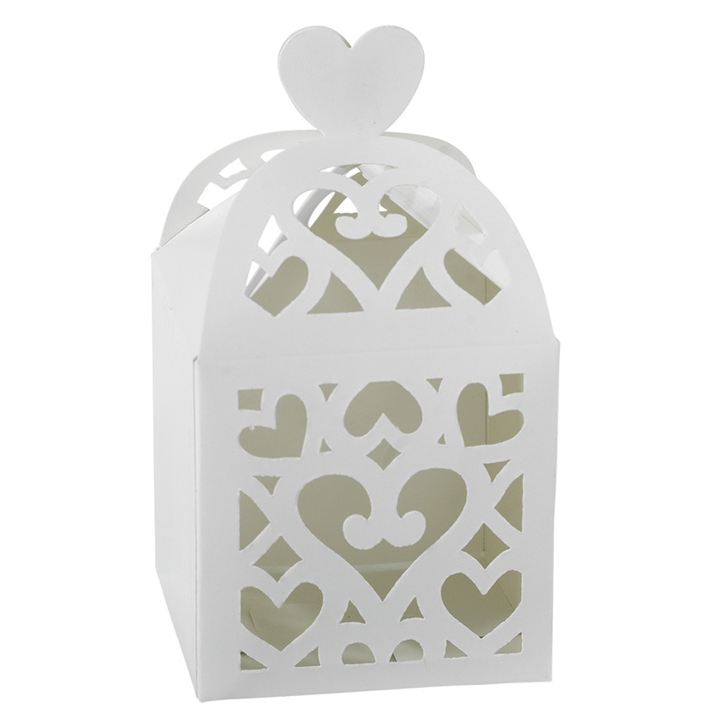50 Amore Mio white gift boxes