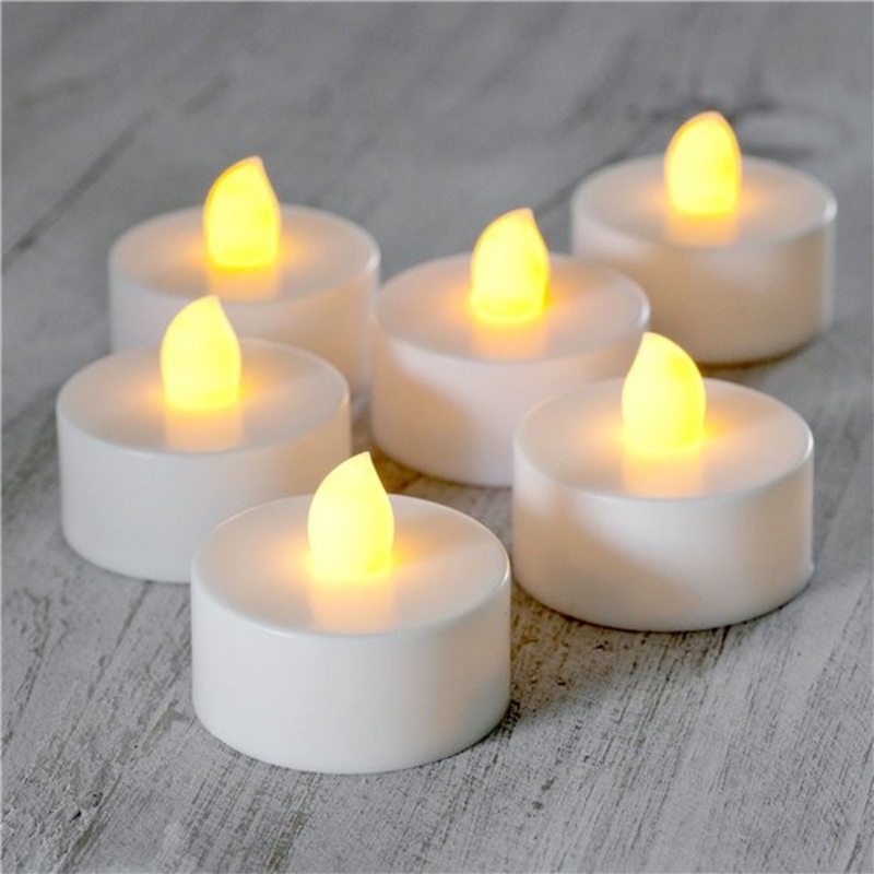 6 LED Tea Lights 3.8cm