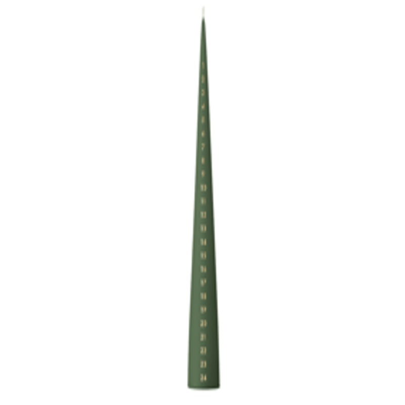 Advent candle - sensual Christmas splendor