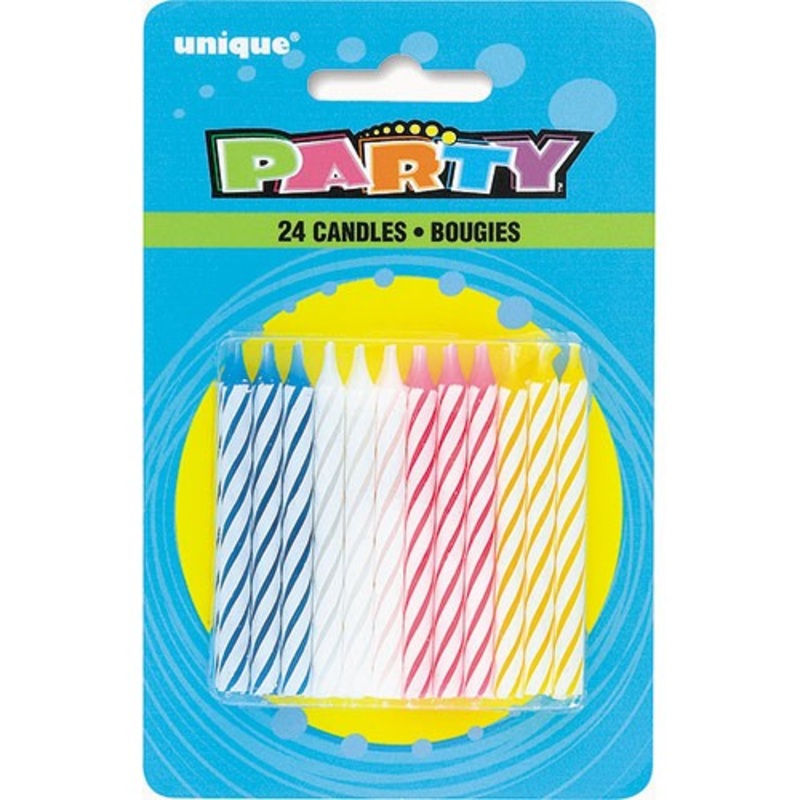 Classic birthday candles 24 pack