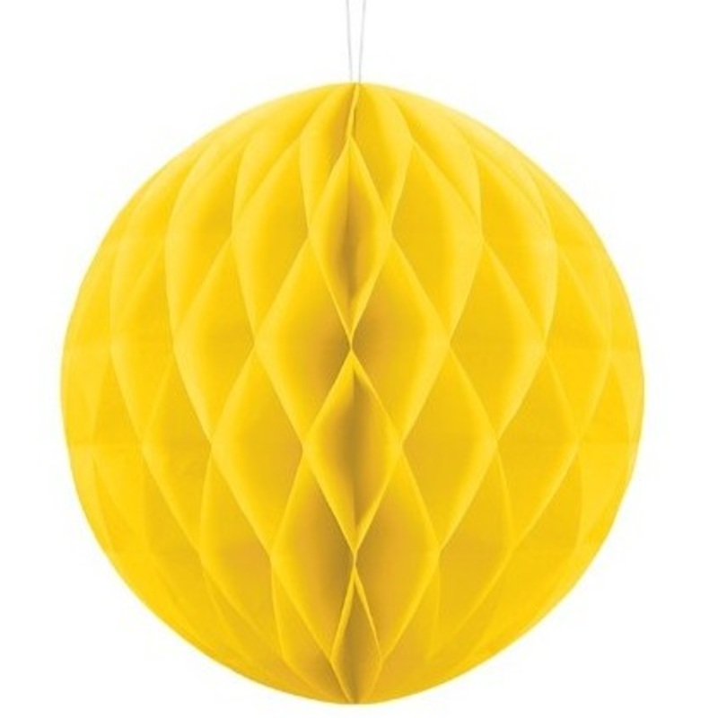 Honeycomb ball Lumina yellow 20cm