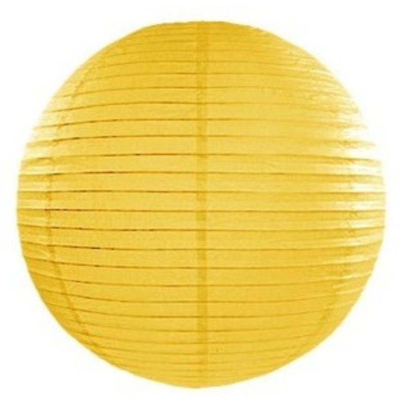 Lampion Lilly yellow 20cm