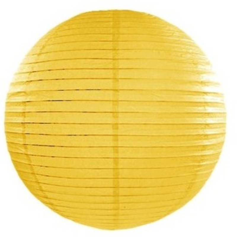 Lampion Lilly yellow 25cm