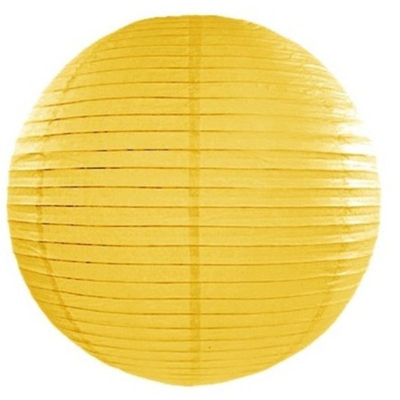 Lampion Lilly yellow 35cm