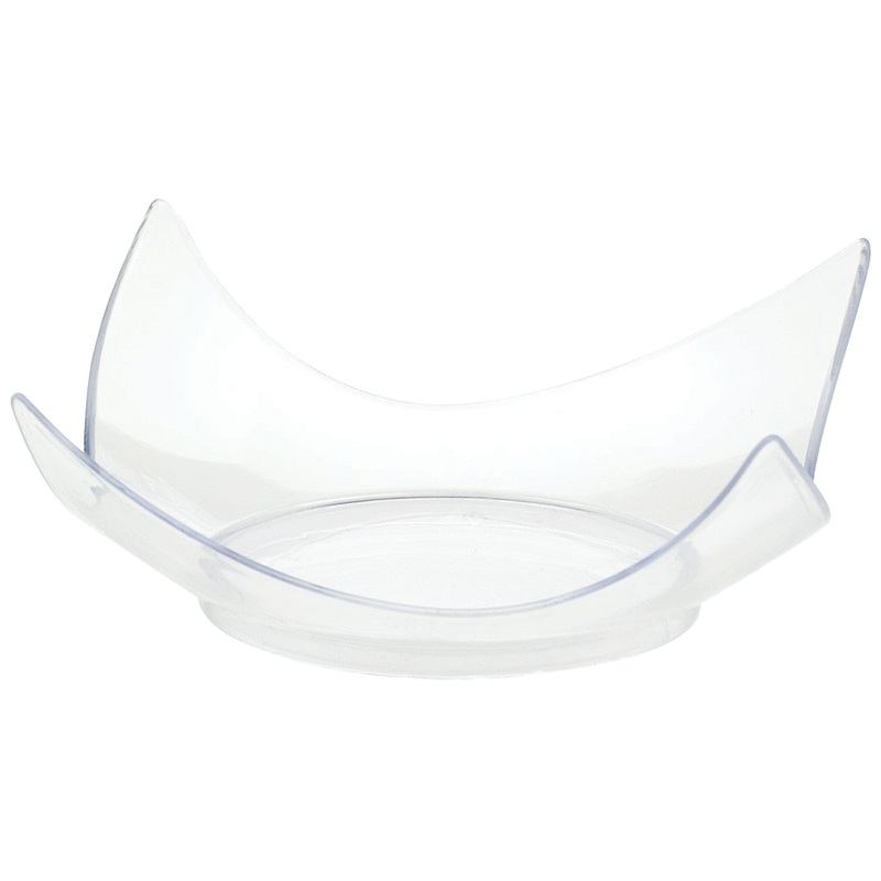 10 Fancy Curves Mini Plates 7.6cm