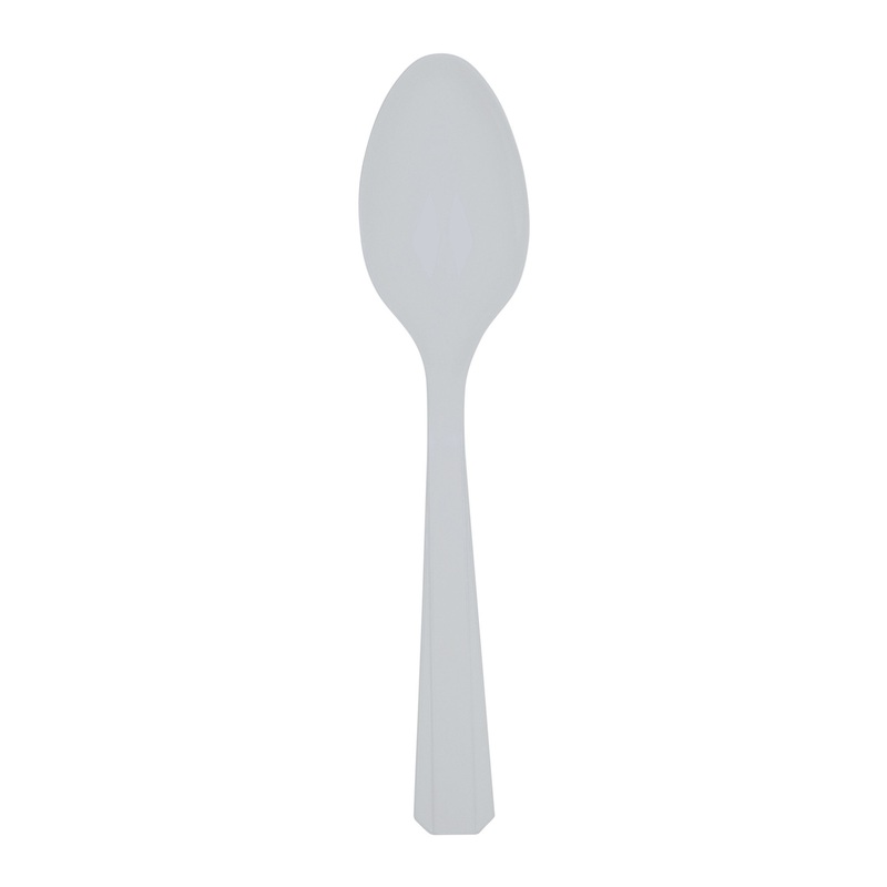 20 transparent spoons