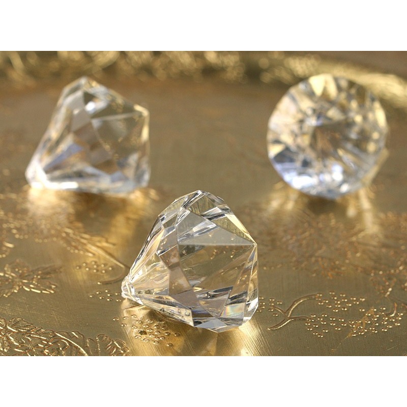 5 diamond pendants Saphira 3.1 x 3.7 cm