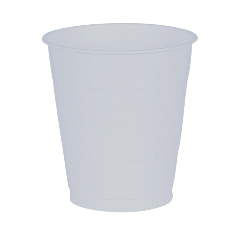 50 transparent plastic cups 473ml