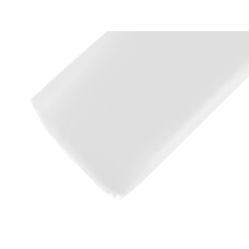 Fine tulle net Grazia white 50 x 1.5 m