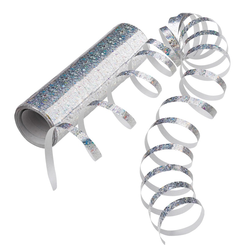Holographic Glitter Streamer 4m