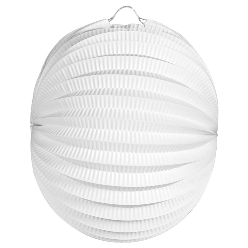 Lampion Plain white 22cm