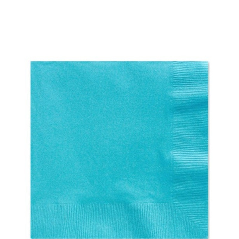 Napkins turquoise 2-ply