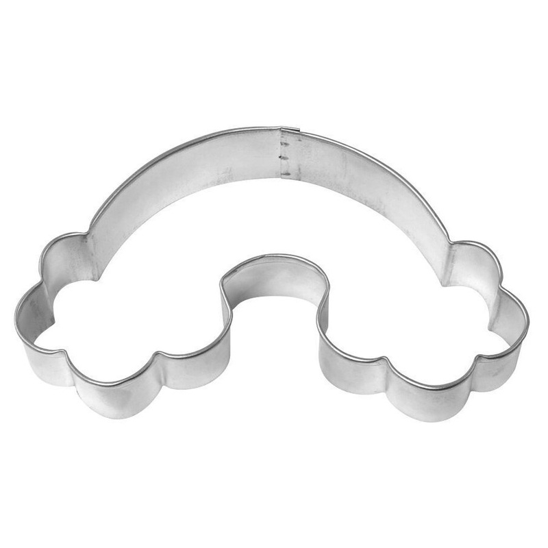 Rainbow cookie cutter 12cm