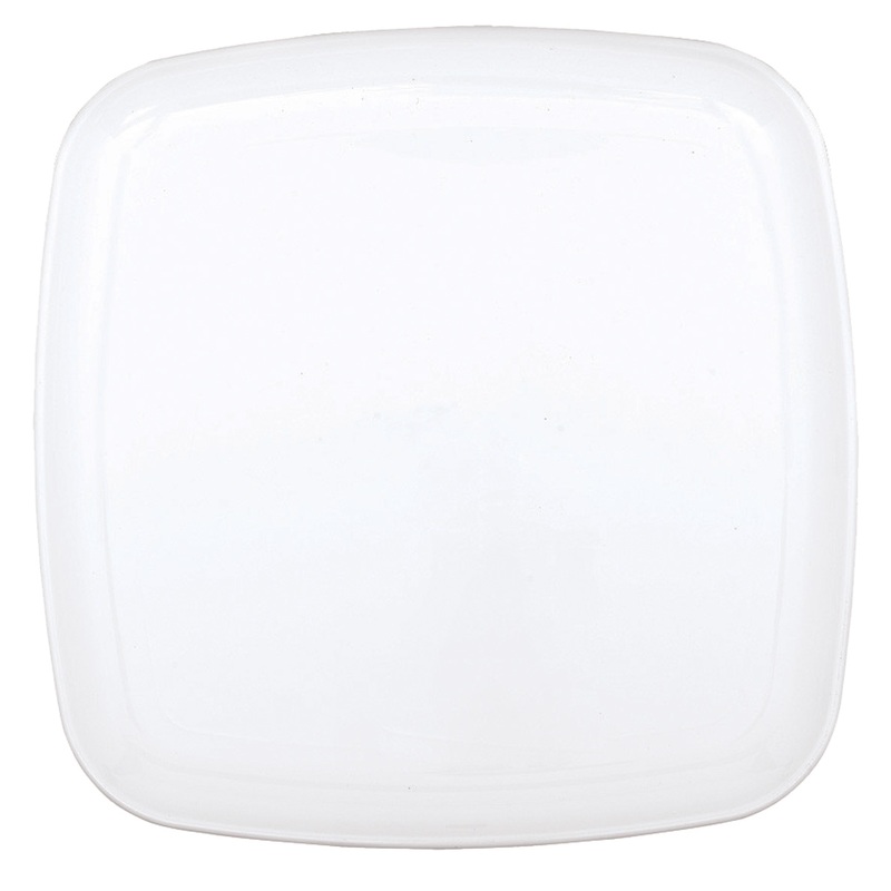 Square plate Snow White 35.5cm