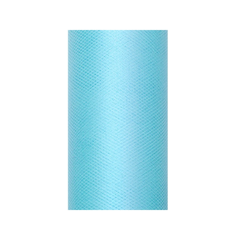 Tulle fabric Luna turquoise 9m x 30cm