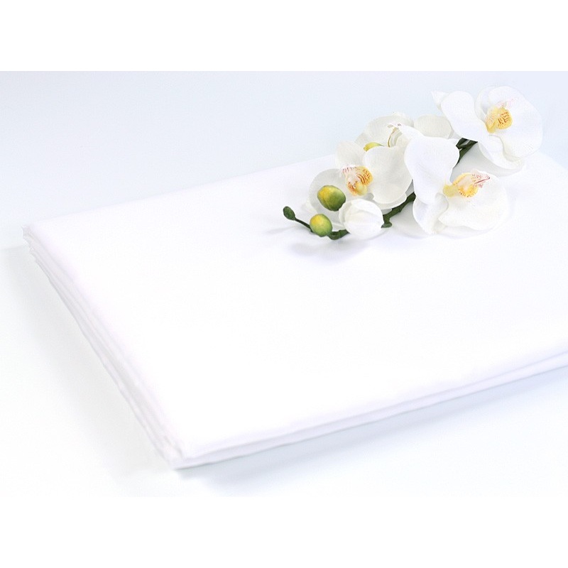 White decorative fabric 1.5x8m