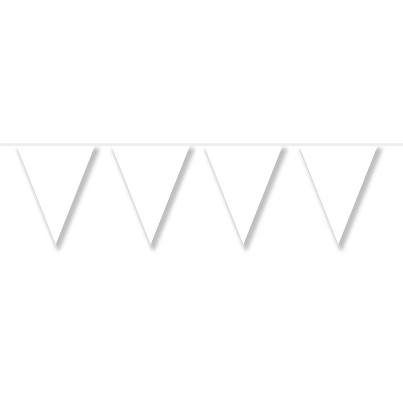 White pennant chain Penny 20m