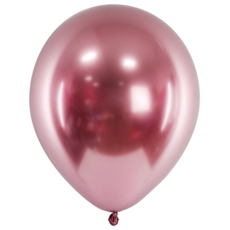 50 metallic balloons party bead 27cm