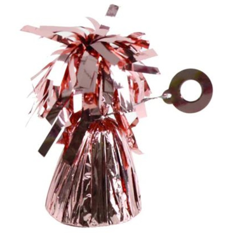 Flutter foil balloon weight rose gold