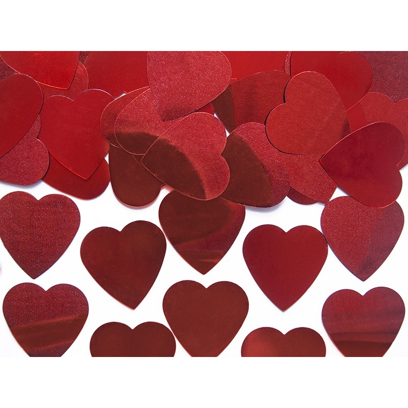 Metallic heart sprinkle decoration love fever 10g