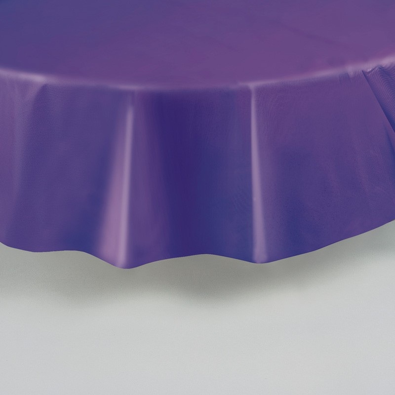 PVC tablecloth Vera purple 2.13m