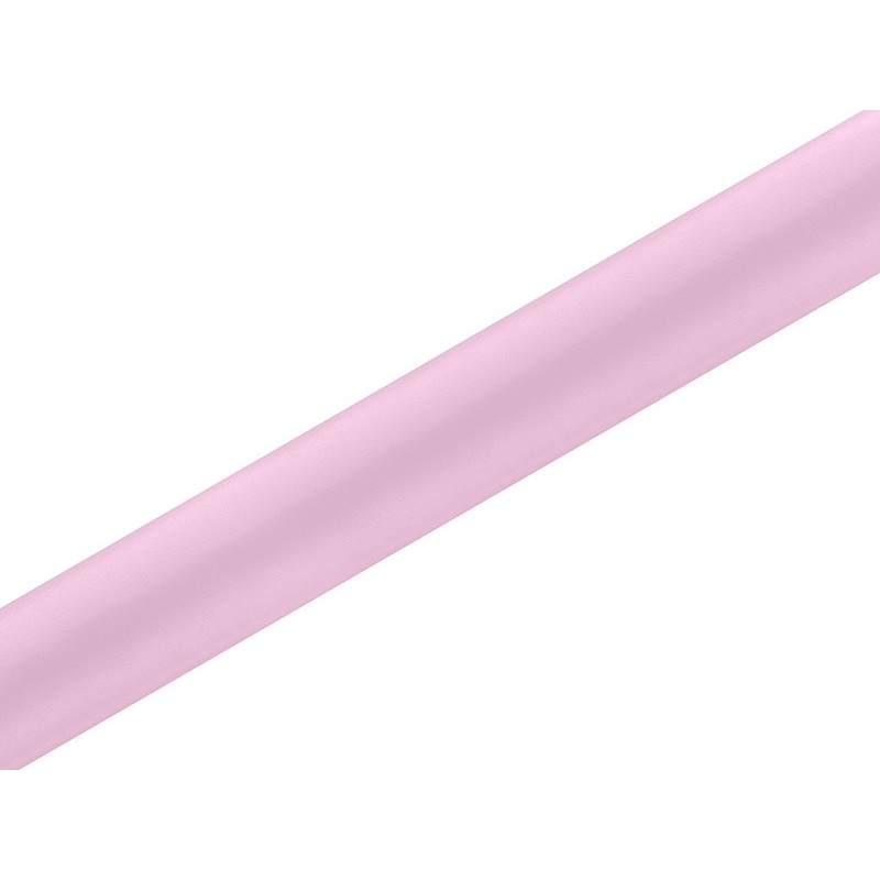 Satin fabric Eloise light pink 9m x 36cm