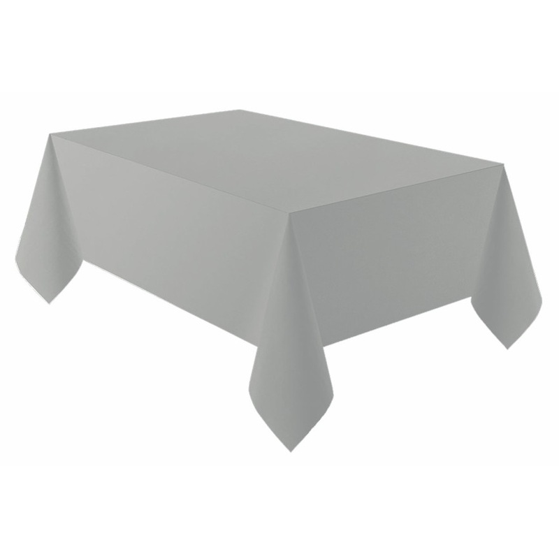 Stone gray tablecloth 2.74m