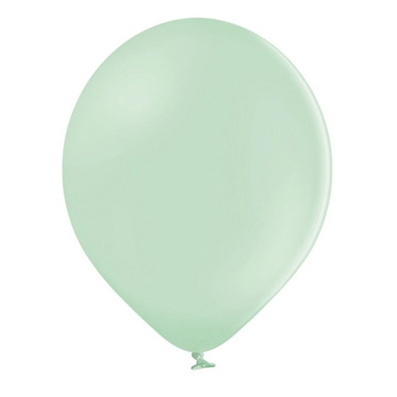 10 party star pistachio balloons 30cm