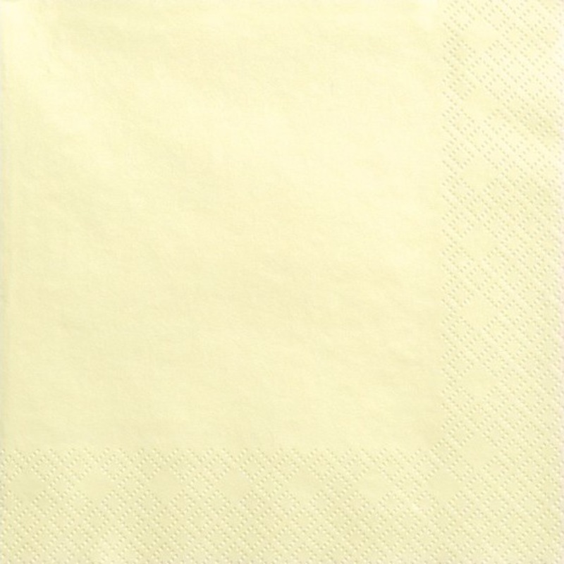 20 napkins Scarlett champagne 33cm