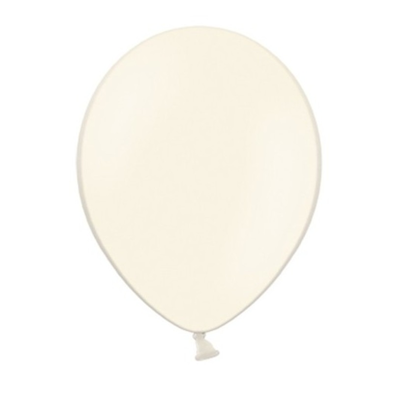 20 party star balloons cream 27cm