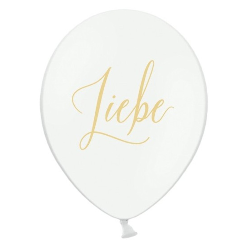 50 latex balloons pastel love 30cm