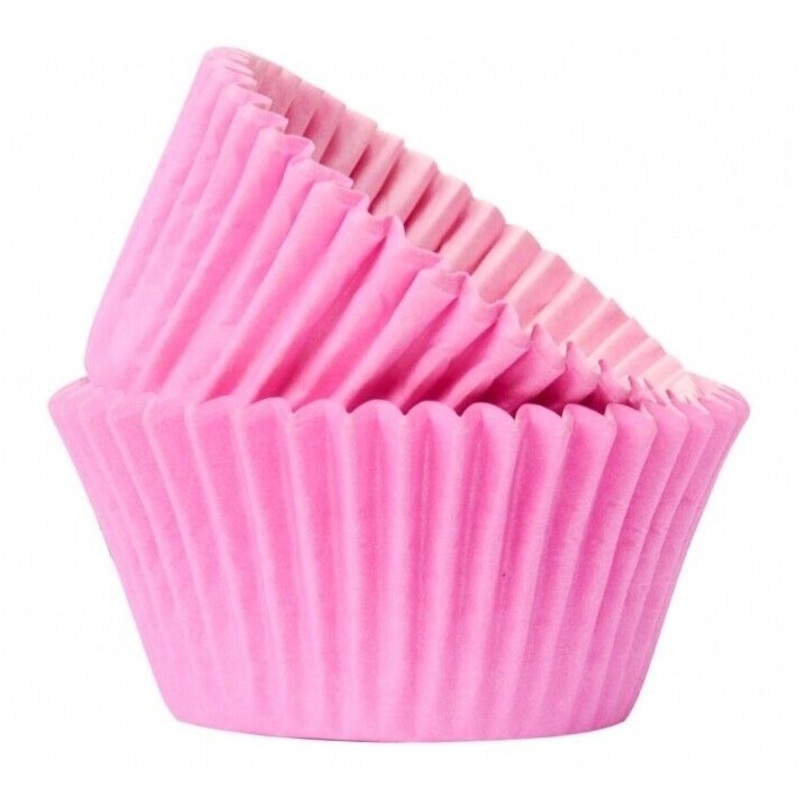 50 pink muffin tins