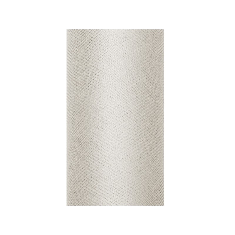 Tulle fabric Luna beige 9m x 30cm
