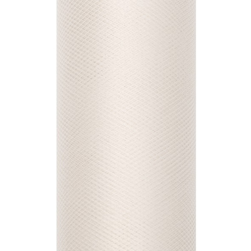 Tulle fabric Luna cream 9m x 50cm