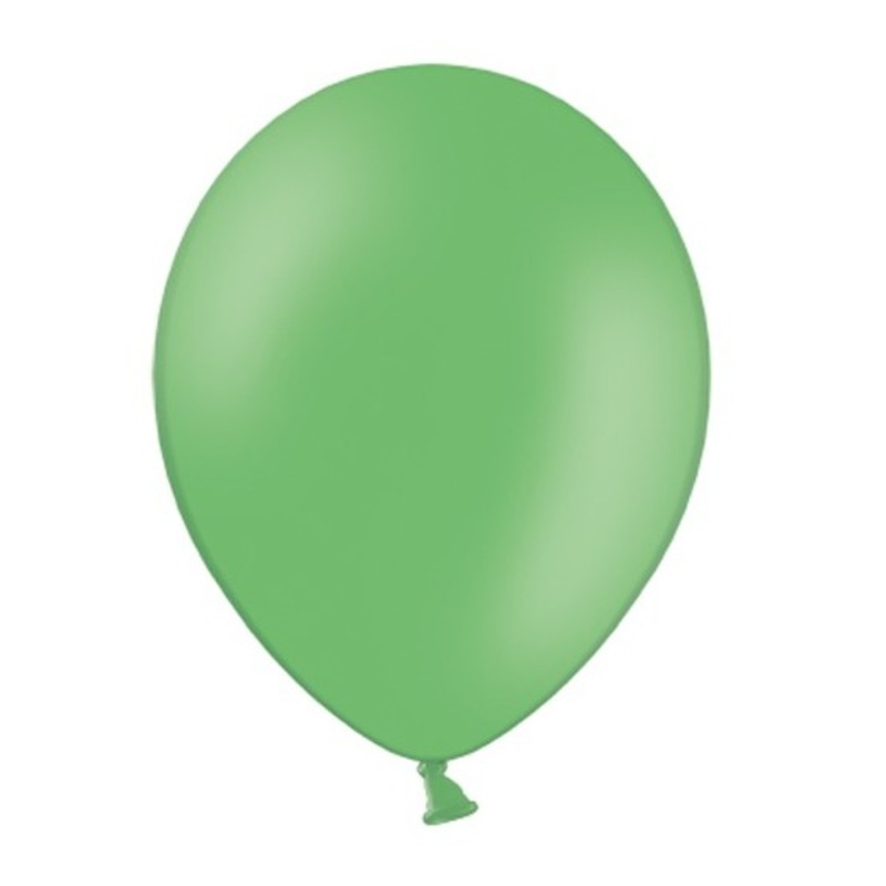 100 balloons pastel green 12cm