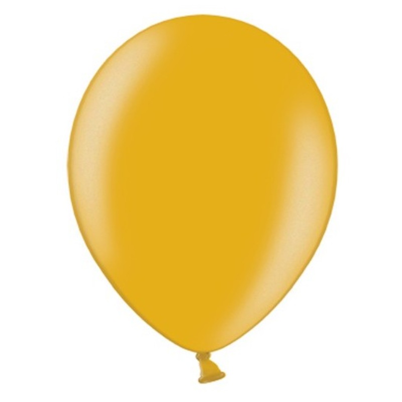 100 latex balloons Dipsy orange 30cm