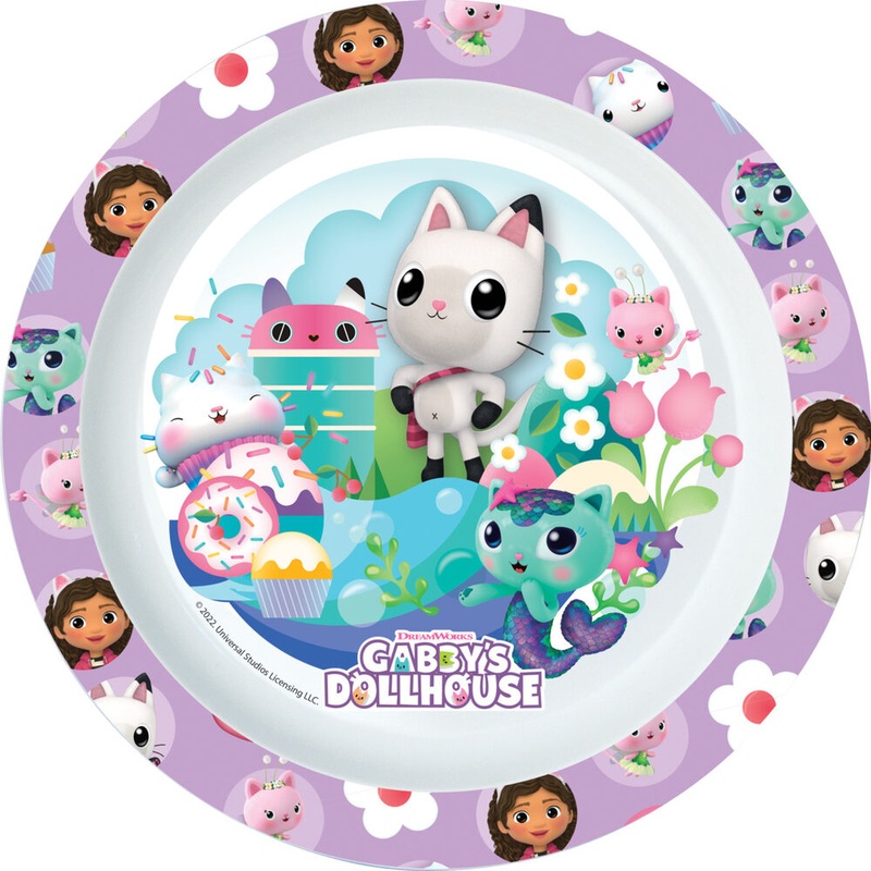 Frhstcksset GABBY'S DOLLHOUSE 3teilig grn