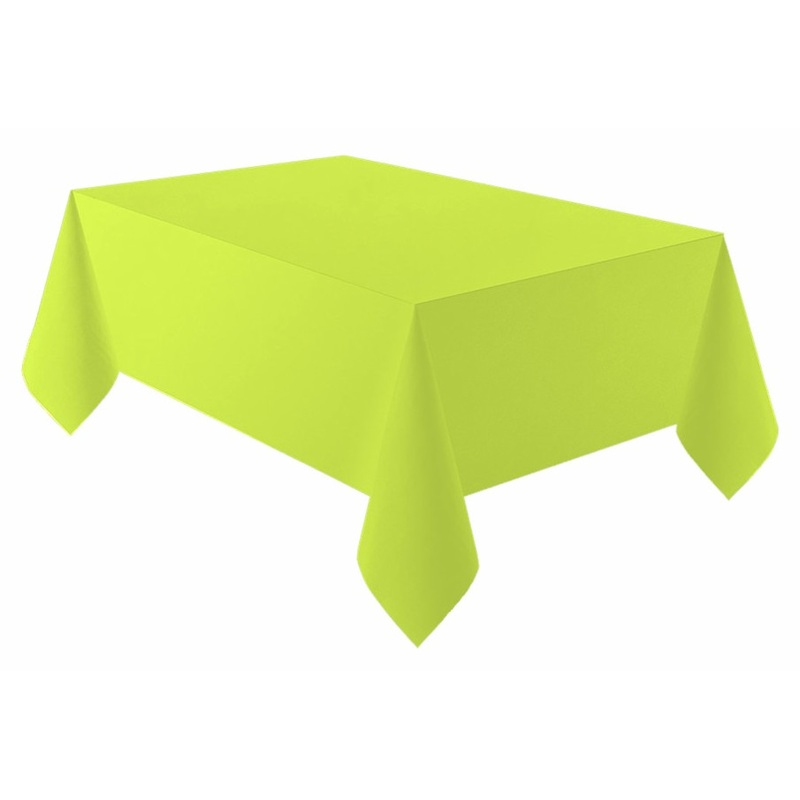 Green Lime Eco Tablecloth 2.74m