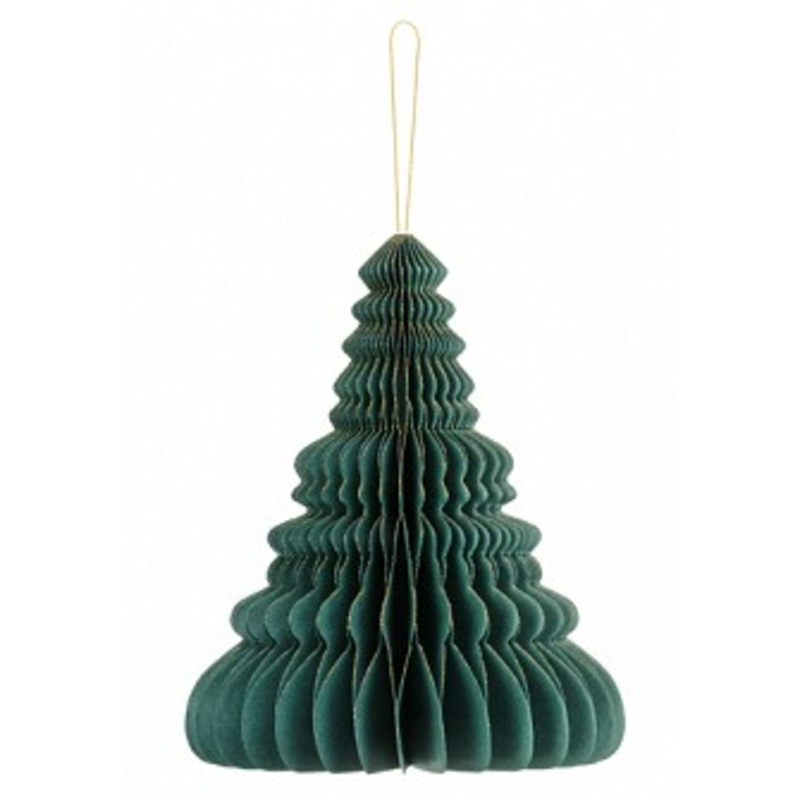 Noble Christmas tree honeycomb ball hanger 20cm