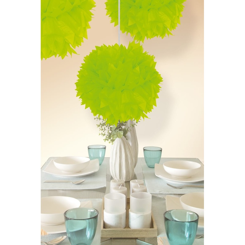 Pompon Elli neon green 30cm