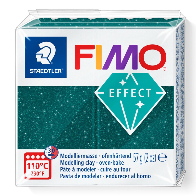 STAEDTLER FIMO Modelliermasse Effect Galaxy grn 57g