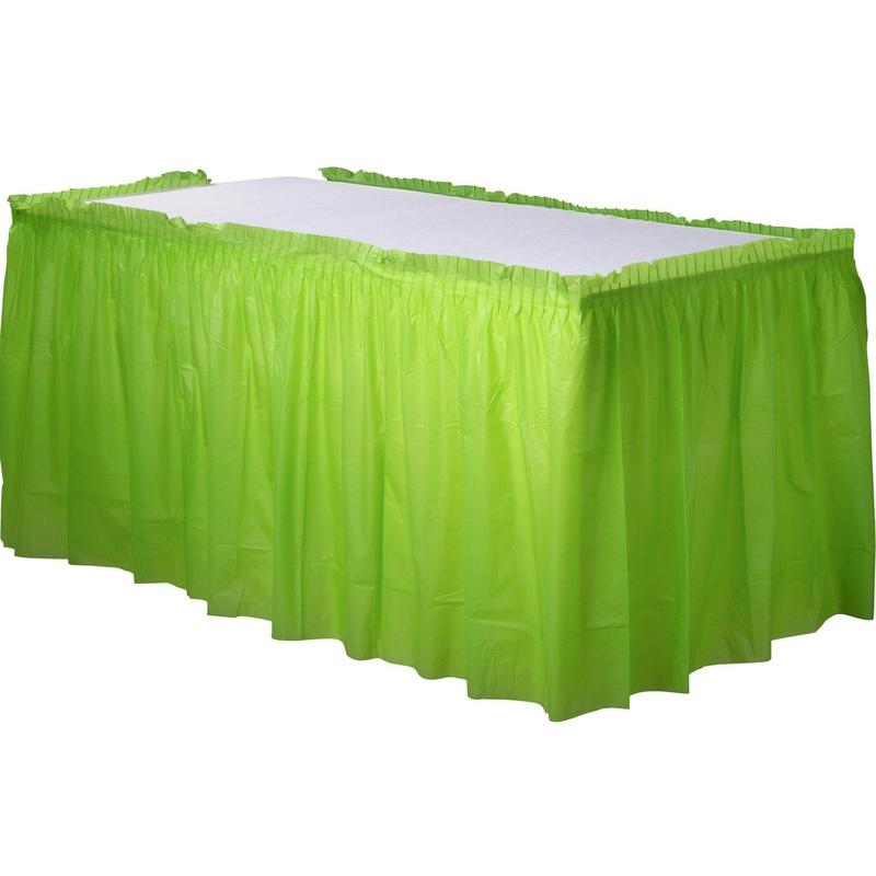 Table cover Mila light green 4.26mx 73cm