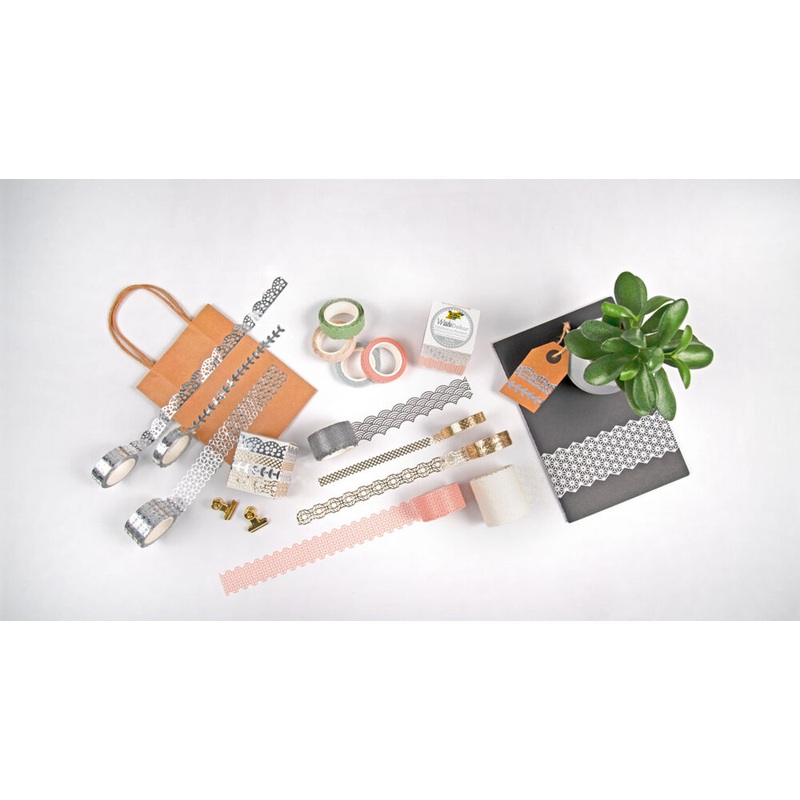 Washi Tape Schmetterlinge grn 15mmx5m