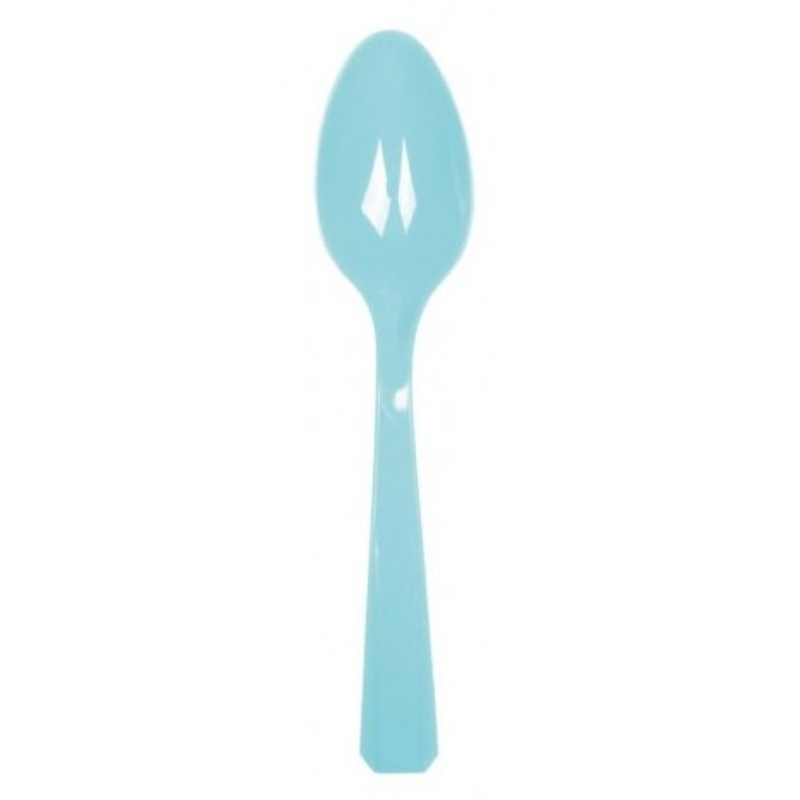 10 spoons in azure blue 14.5cm
